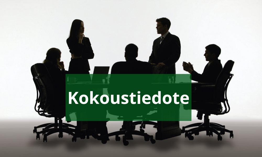 Syyskokoustiedote – puheenjohtaja vuonna 2024 on Kimmo Klemola
